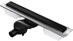 BERGES Wasserhaus Душевой лоток B1 Keramik 700 095118 черный матовый – фотография-1